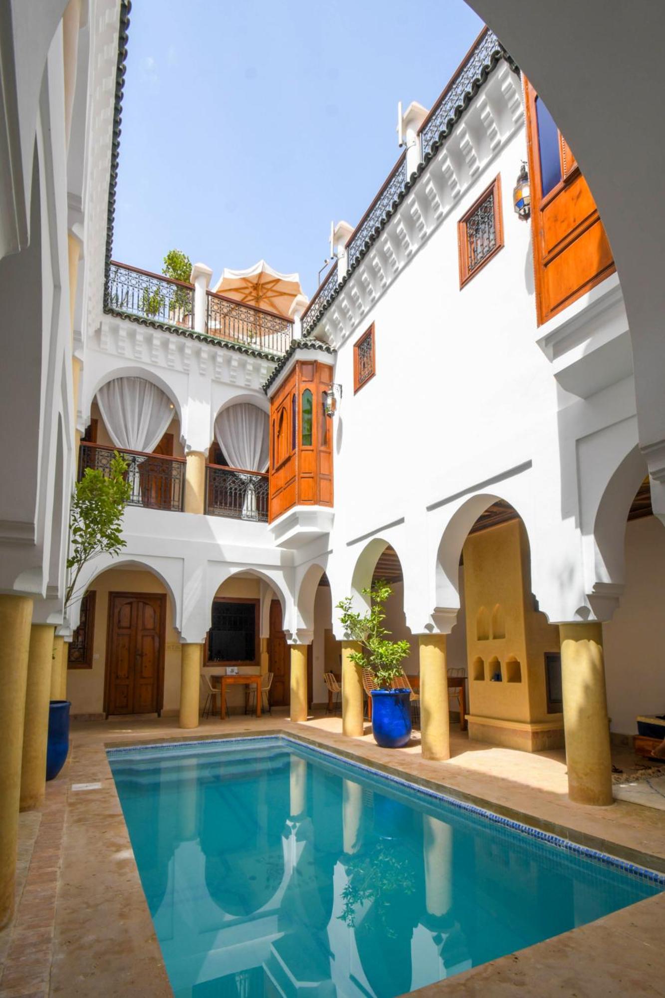 Riad Berenssi Marrakesh Exteriör bild