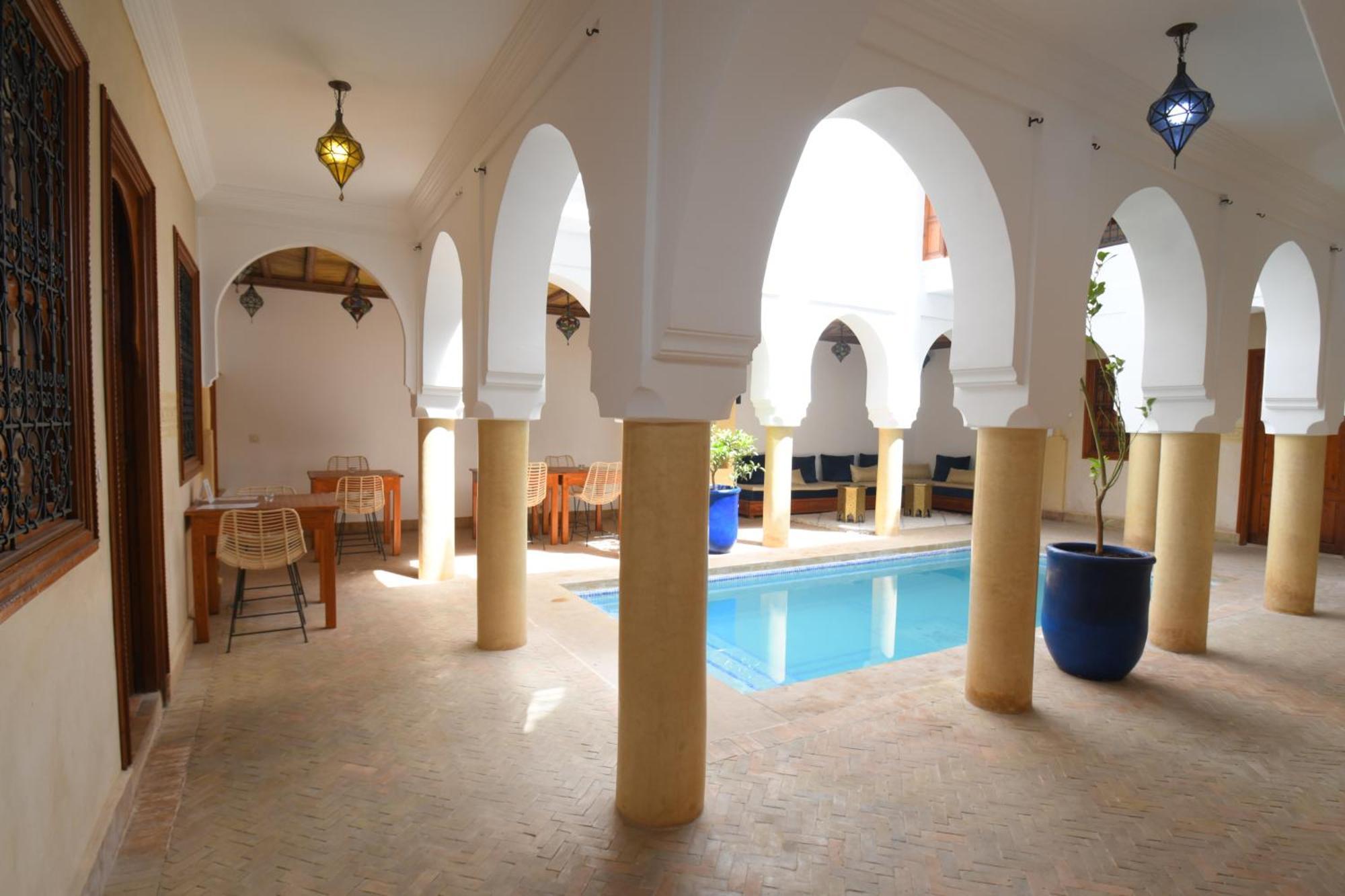 Riad Berenssi Marrakesh Exteriör bild