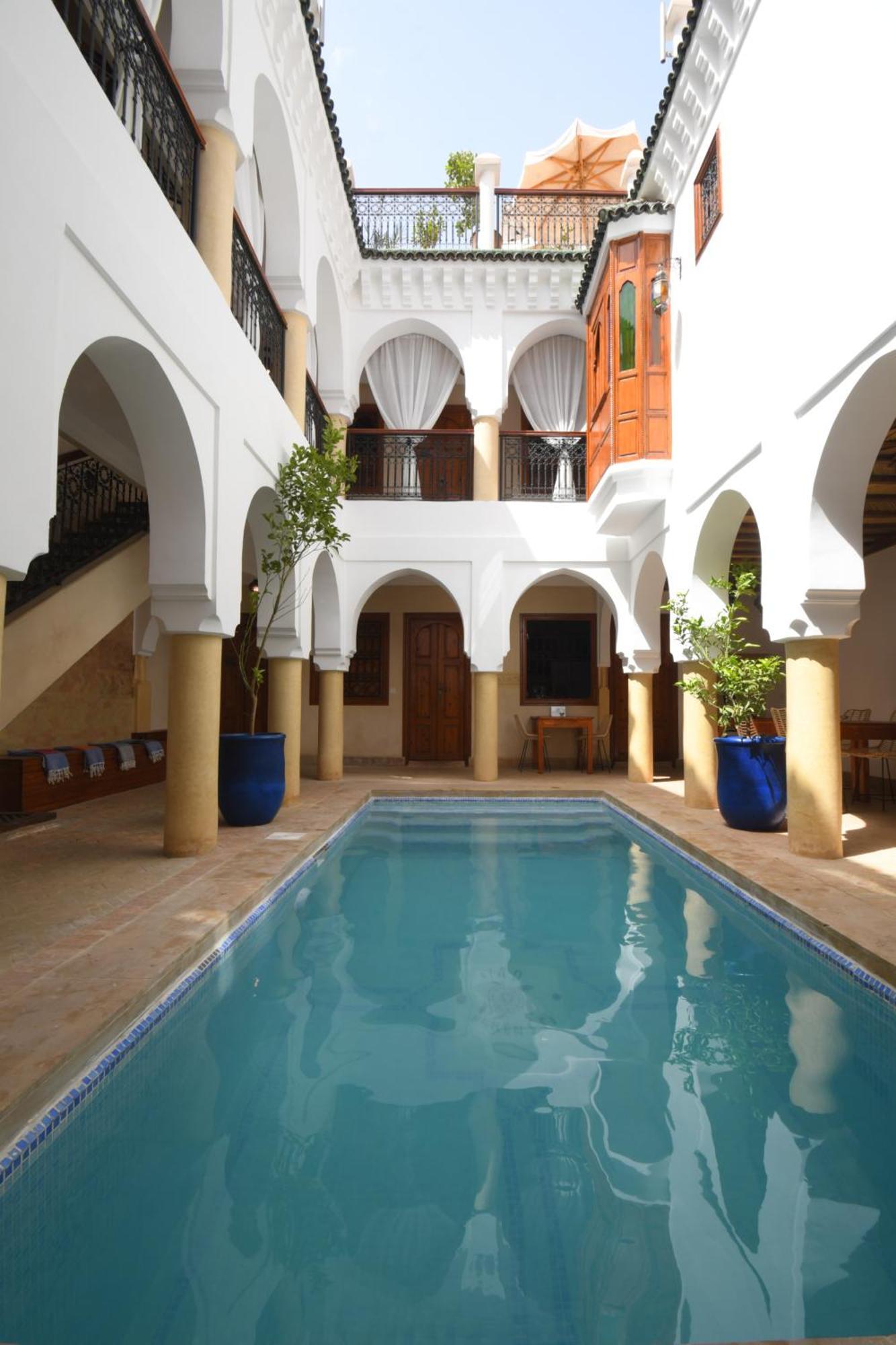 Riad Berenssi Marrakesh Exteriör bild